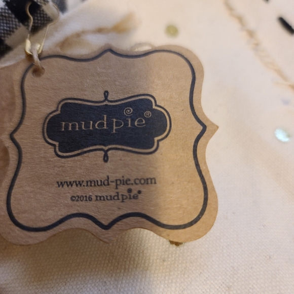 FINAL PRICE!! NWTs Mud Pie Canvas Treat Bag - Picture 3 of 3